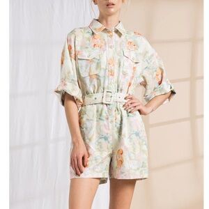 Lena Floral Romper